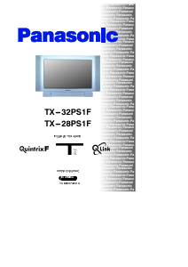 Hướng dẫn sử dụng Panasonic TX-28PS1F Truyền hình
