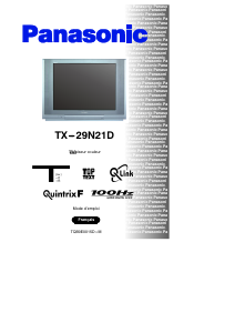 Bedienungsanleitung Panasonic TX-29N21D Fernseher