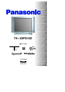 Bedienungsanleitung Panasonic TX-29PS10D Fernseher