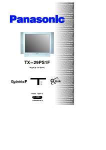 Hướng dẫn sử dụng Panasonic TX-29PS1F Truyền hình