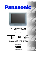 Bedienungsanleitung Panasonic TX-29PX10DM Fernseher