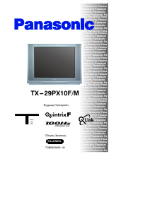 Hướng dẫn sử dụng Panasonic TX-29PX10FM Truyền hình