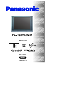 Bedienungsanleitung Panasonic TX-29PX20DM Fernseher