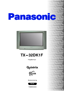 Bruksanvisning Panasonic TX-32DK1F TV