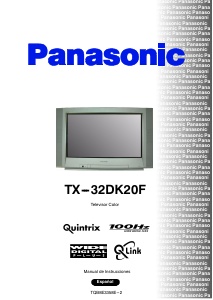 Manual de uso Panasonic TX-32DK20F Televisor