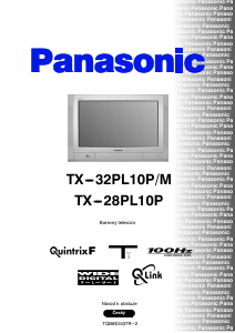 Manuál Panasonic TX-32PL1 Televize