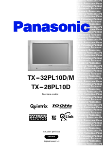 Manuale Panasonic TX-32PL10DM Televisore