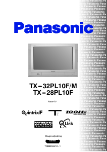 Brugsanvisning Panasonic TX-32PL10FM TV