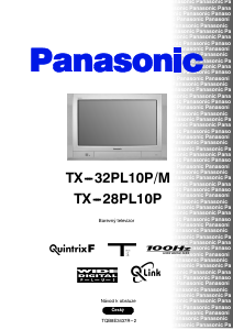 Manuál Panasonic TX-32PL10P Televize