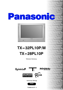Instrukcja Panasonic TX-32PL10P Telewizor