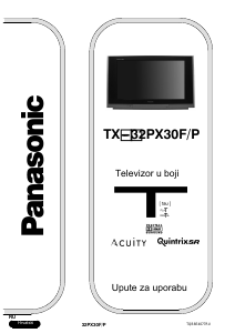 Priručnik Panasonic TX-32PX30F Televizor