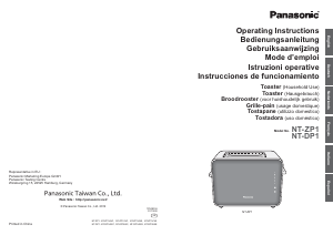 Manual de uso Panasonic NT-DP1 Tostador