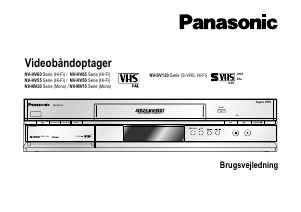 Brugsanvisning Panasonic NV-HV50EG Videobåndoptager