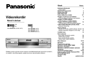 Manuál Panasonic NV-HV51 Videorekordér