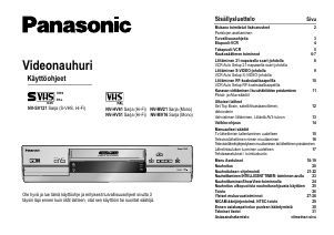 Käyttöohje Panasonic NV-HV51Senies Videonauhuri
