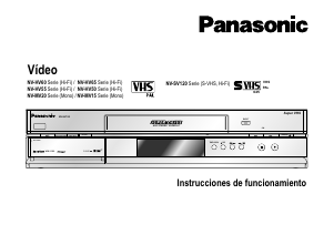 Manual de uso Panasonic NV-HV55EG Grabadora de vídeo