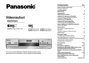 Käyttöohje Panasonic NV-HV61EG Videonauhuri