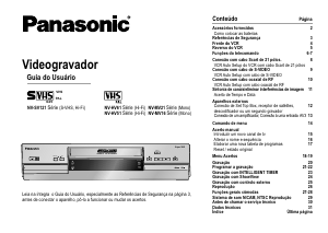 Manual Panasonic NV-HV61EG Gravador de vídeo