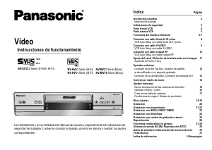 Manual de uso Panasonic NV-MV21EG Grabadora de vídeo