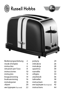 Brugsanvisning Russell Hobbs 18516-56 Mini Classic Brødrister