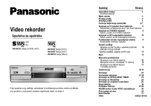 Priručnik Panasonic NV-SV121 Videosnimač