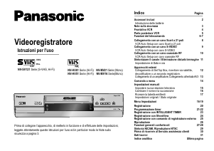 Manuale Panasonic NV-SV121Senies Videoregistratore