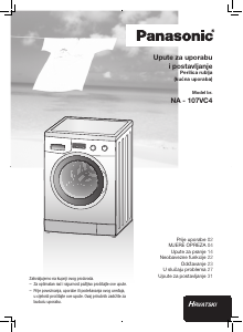 Priručnik Panasonic NA-107VC4 Stroj za pranje rublja