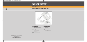 Handleiding SilverCrest SHM 300 A1 Handmixer