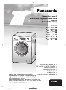 Priručnik Panasonic NA-127VB5 Stroj za pranje rublja