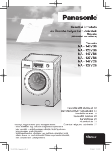 Használati útmutató Panasonic NA-127VB6WGN Mosógép