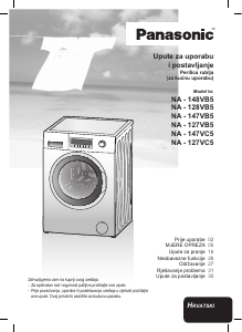 Handleiding Panasonic NA-127VC5 Wasmachine