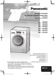 Használati útmutató Panasonic NA-127VC5 Mosógép