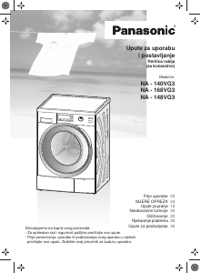 Priručnik Panasonic NA-140VG3 Stroj za pranje rublja