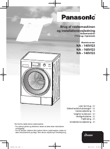 Brugsanvisning Panasonic NA-140VG3 Vaskemaskine