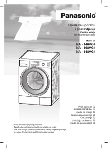 Priručnik Panasonic NA-140VG4 Stroj za pranje rublja