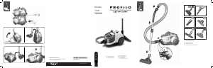 Manual Profilo PSP4430 Vacuum Cleaner
