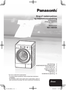 Brugsanvisning Panasonic NA-140VS4 Vaskemaskine