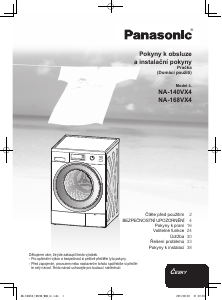 Manuál Panasonic NA-140VX4 Pračka