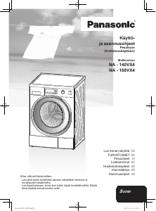 Käyttöohje Panasonic NA-140VX4 Pesukone
