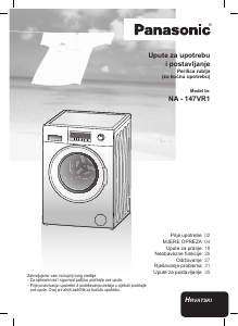 Priručnik Panasonic NA-147VR1 Stroj za pranje rublja