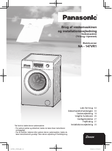 Brugsanvisning Panasonic NA-147VR1 Vaskemaskine