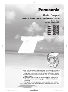 Mode d’emploi Panasonic NA-148VA2 Lave-linge