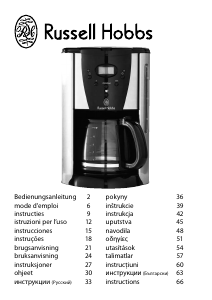 Mode d’emploi Russell Hobbs 12693-56 Futura Memo Cafetière