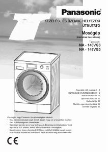 Használati útmutató Panasonic NA-148VG3 Mosógép