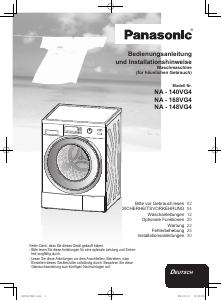 Bedienungsanleitung Panasonic NA-148VG4 Waschmaschine