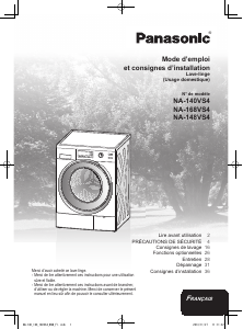 Mode d’emploi Panasonic NA-148VS4 Lave-linge