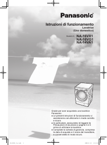 Manuale Panasonic NA-14VA1 Lavatrice