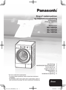 Käyttöohje Panasonic NA-168VG4 Pesukone