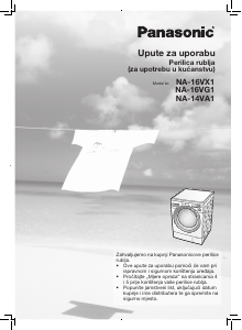 Priručnik Panasonic NA-16VX1 Stroj za pranje rublja