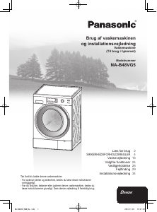 Brugsanvisning Panasonic NA-B48VG5 Vaskemaskine